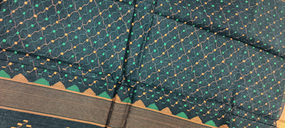 Shondhya Raag Black Dhakai Taant Saree