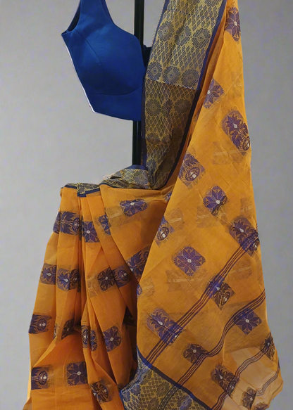 Agnilata Jamdani Taant Saree