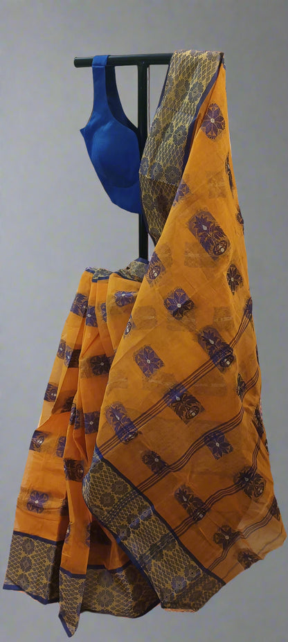 Agnilata Jamdani Taant Saree