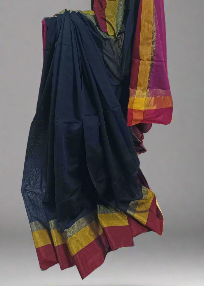 Bijuri Linen Cotton Saree