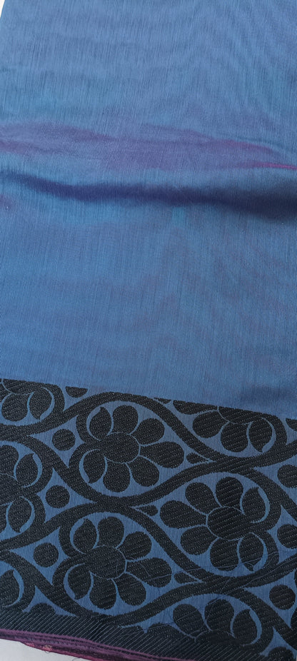 Nilanjana Bloom Muslin Saree