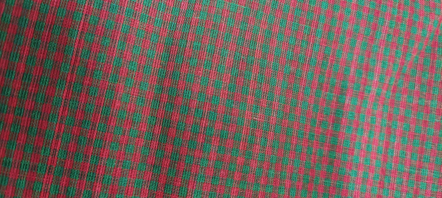 Sindoor Maati Dhakai Taant Saree