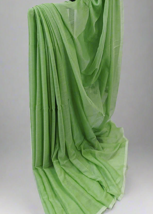 Hariyaali Mul Cotton Saree
