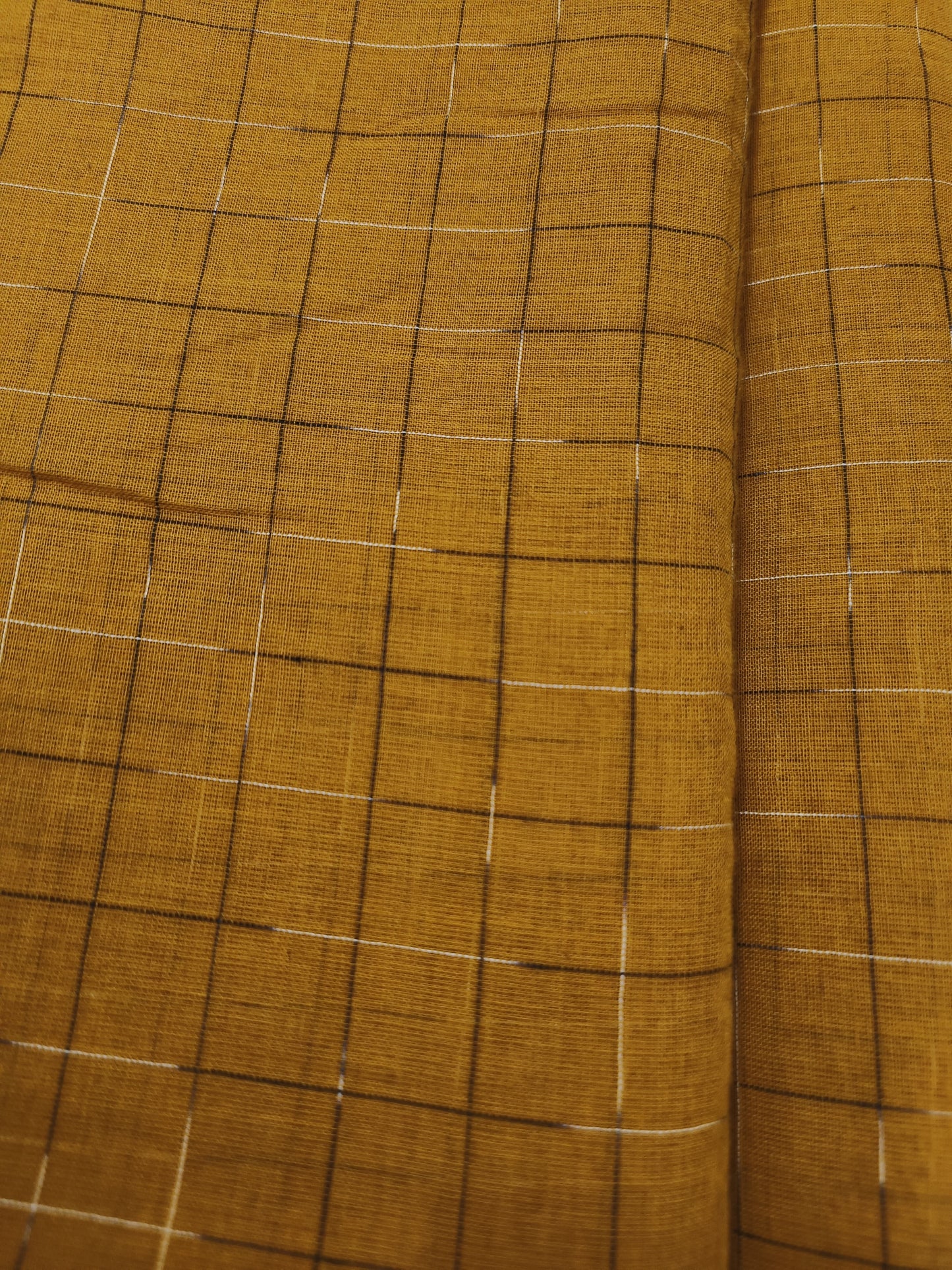 Kesari Rekha Mul Cotton Saree