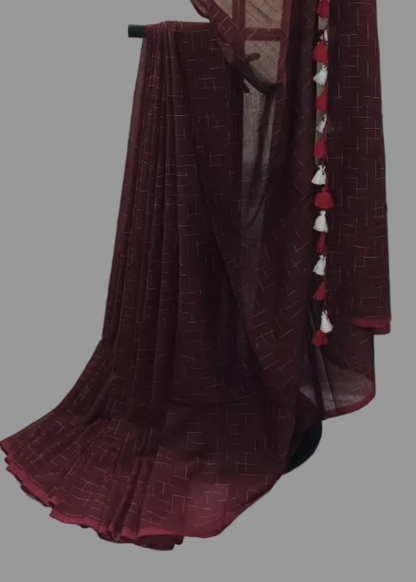 Sthir Mul Cotton Saree