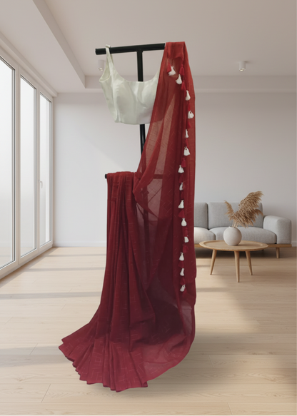 Rekha Mul Cotton Saree