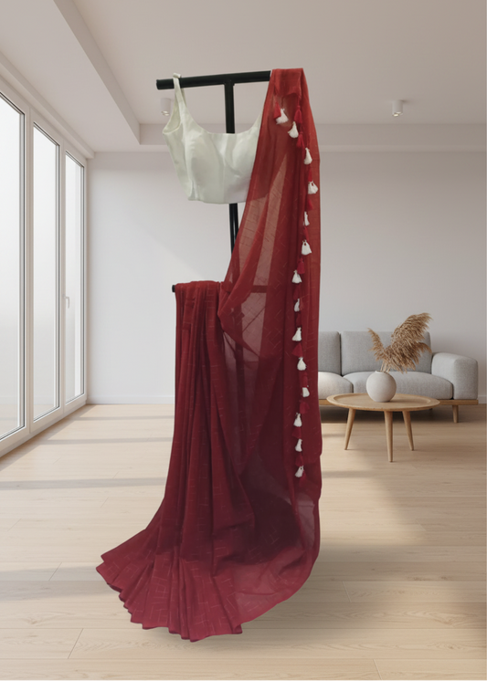 Rekha Mul Cotton Saree