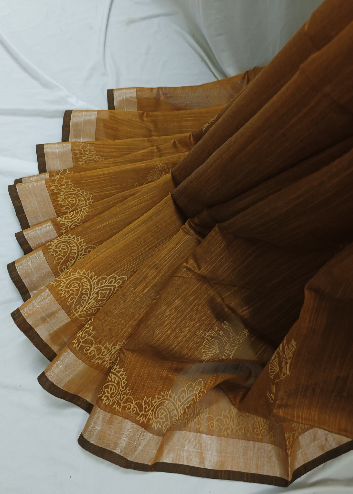 Mrittika Raag Printed Cotton Saree