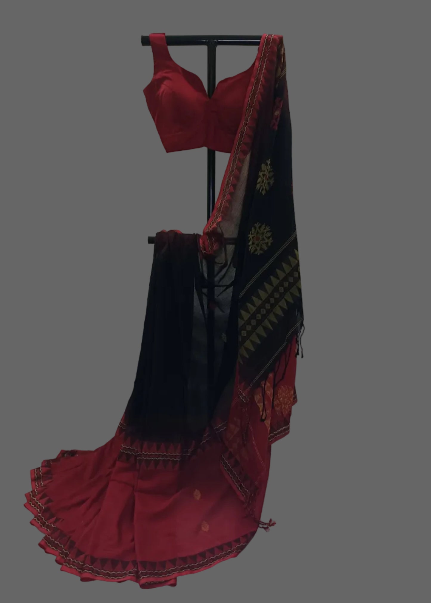 Agni Noir Cotton Saree