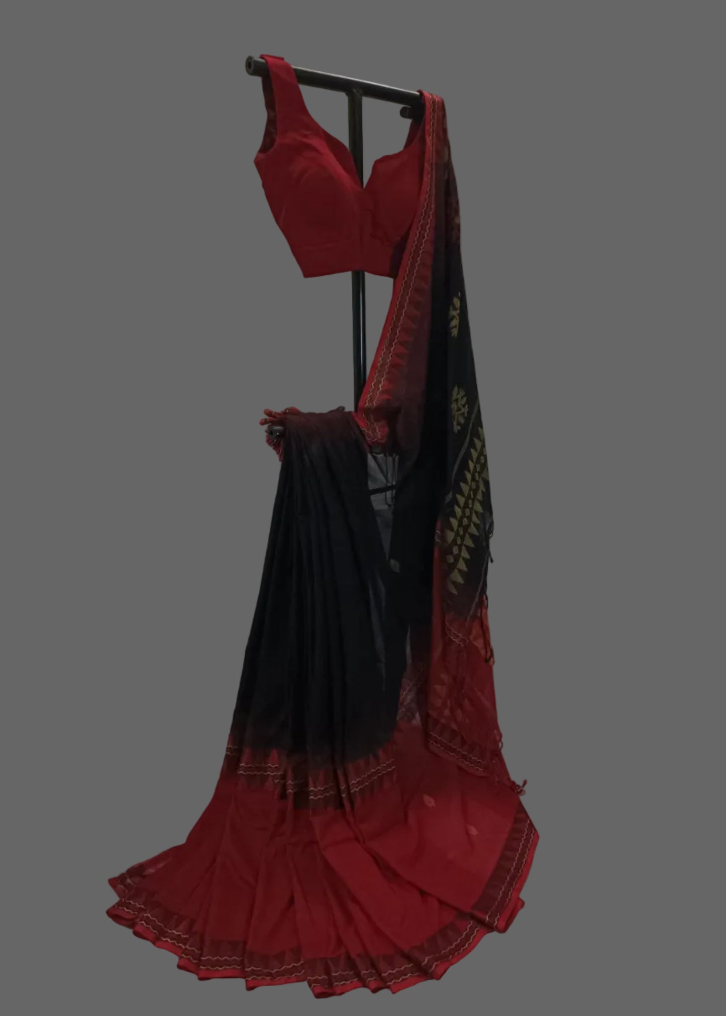 Agni Noir Cotton Saree