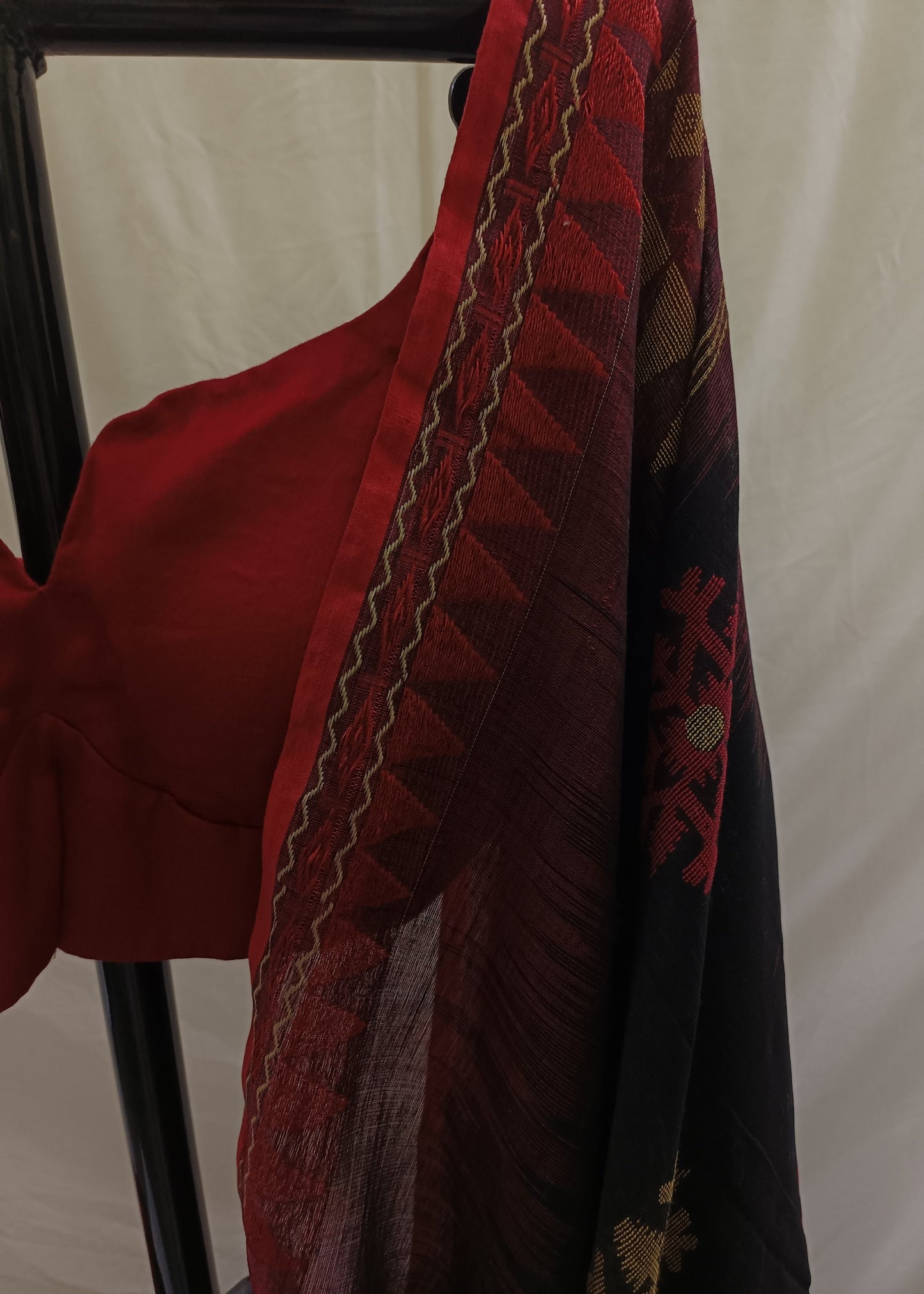 Agni Noir Cotton Saree