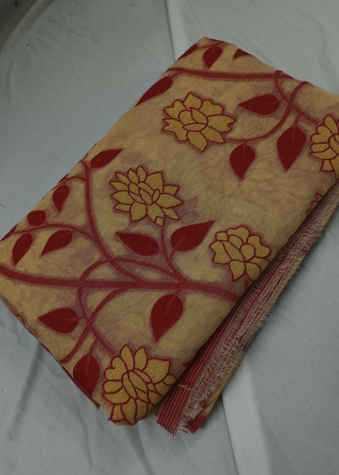 Komol Pankhuri Jamdani Cotton Saree