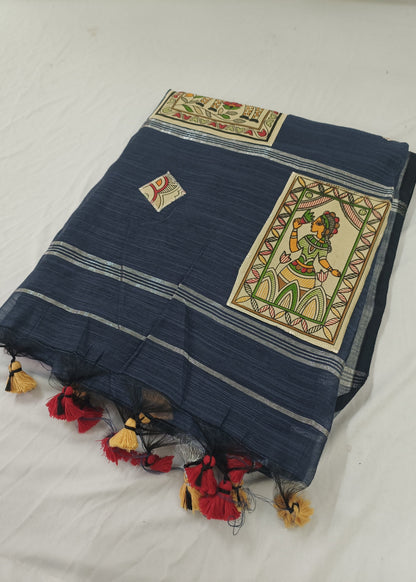 Neel Aakhyan Cotton Saree