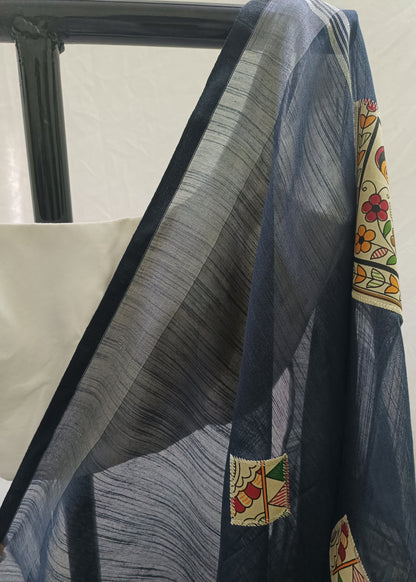 Neel Aakhyan Cotton Saree