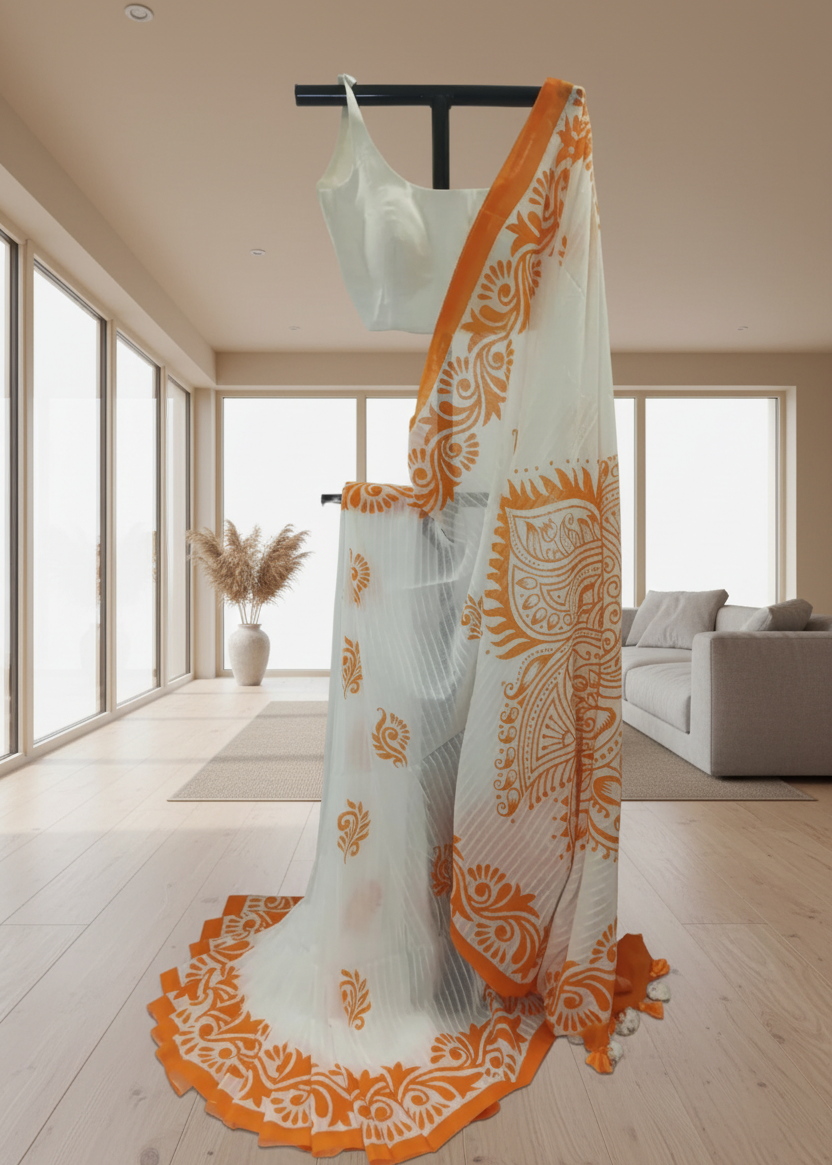 Surya Leher Cotton Saree