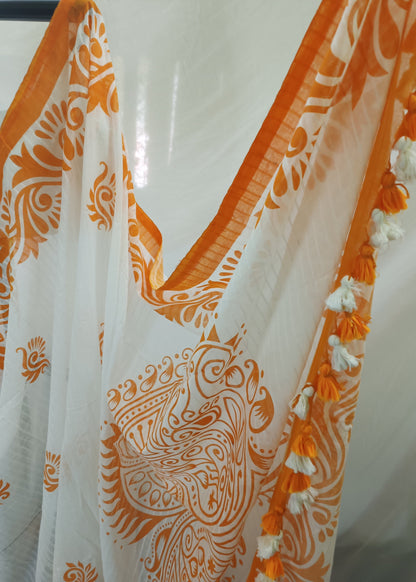 Surya Leher Cotton Saree