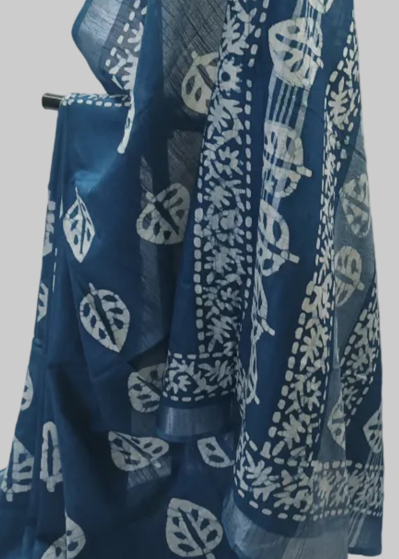 Ahalya Indigo Cotton Saree