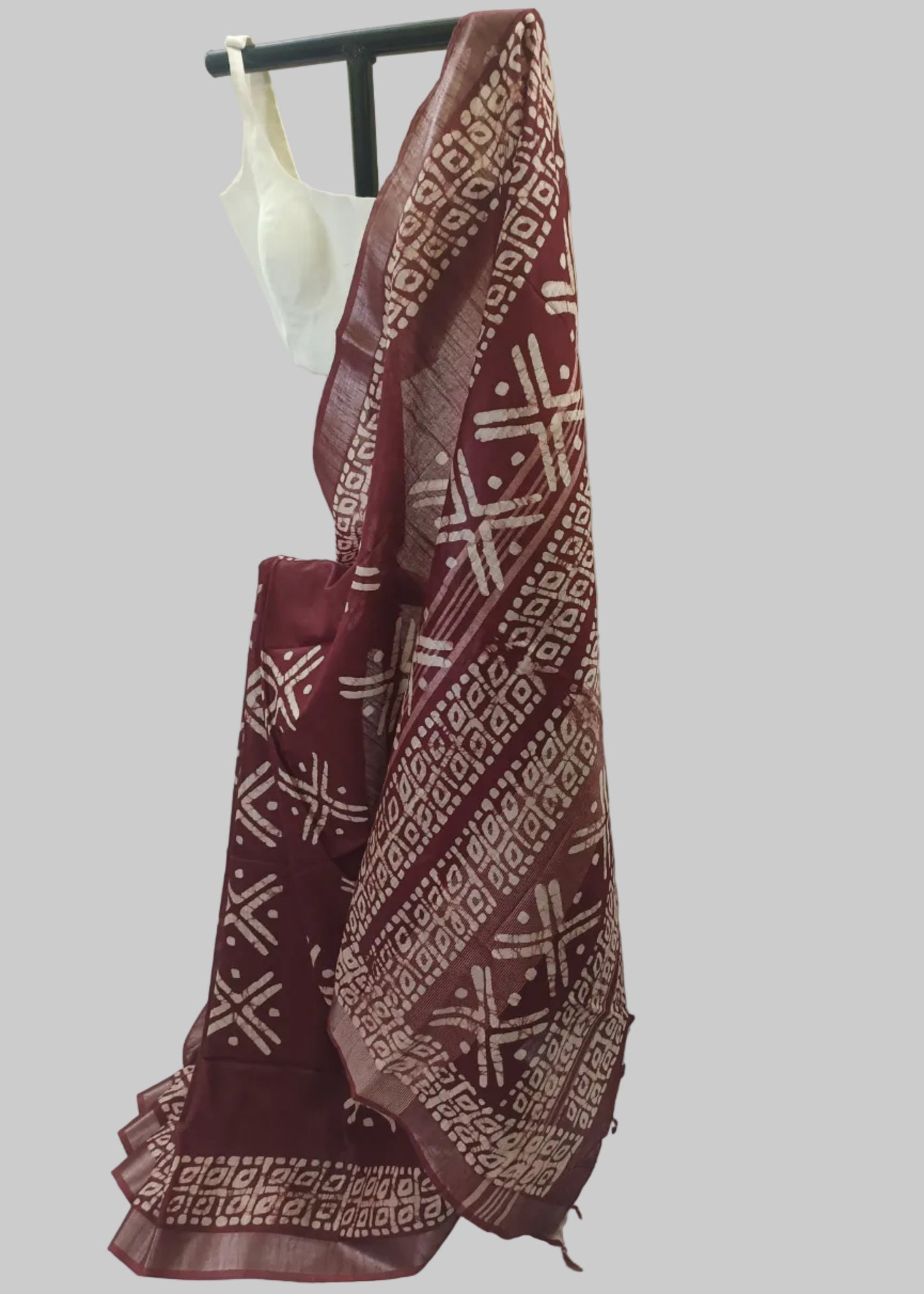 Vasudha Batik Cotton Saree