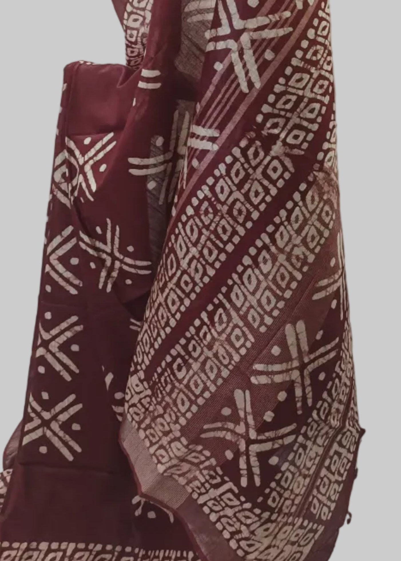 Vasudha Batik Cotton Saree