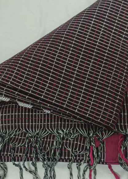 Nishka Kantha Cotton Saree
