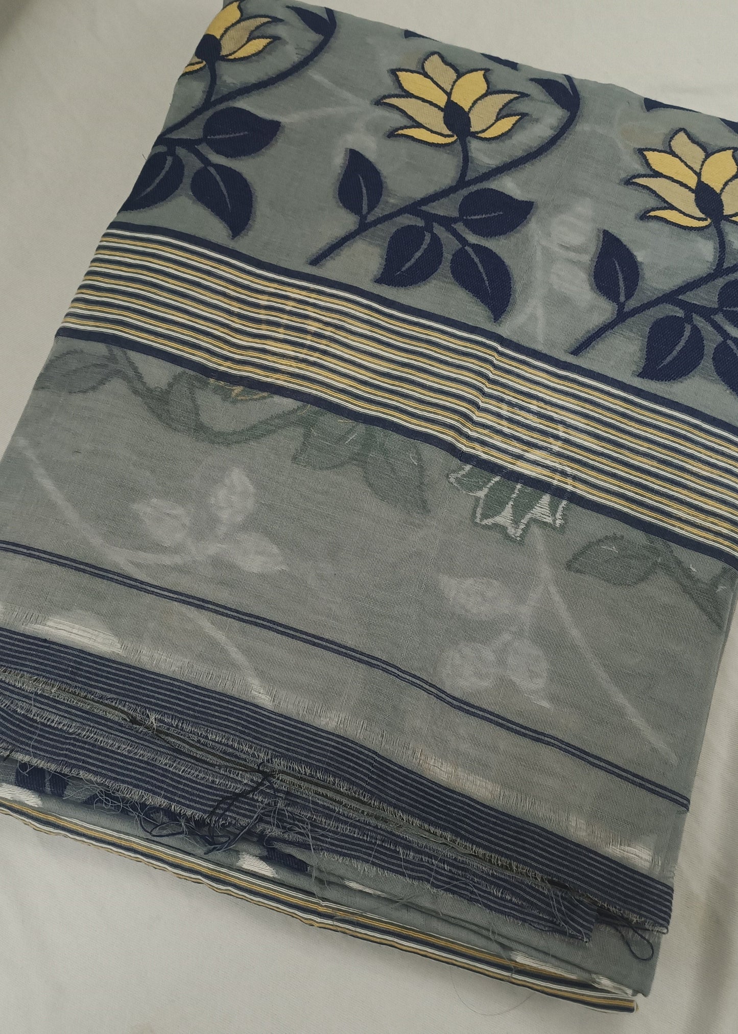 Anvika Jamdani Cotton Saree