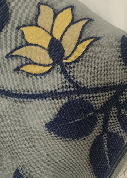 Anvika Jamdani Cotton Saree