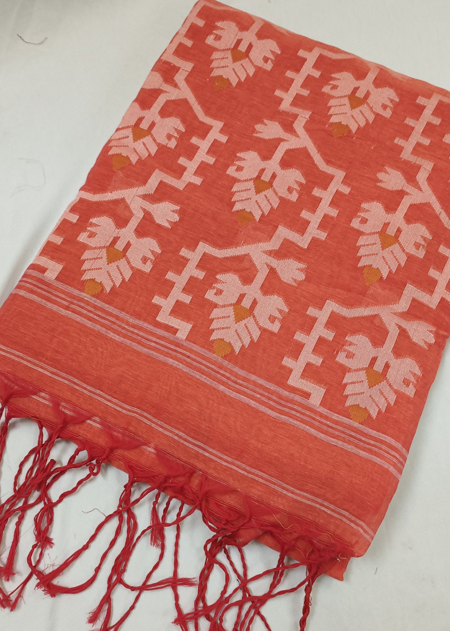 Varnika Jamdani Cotton Saree