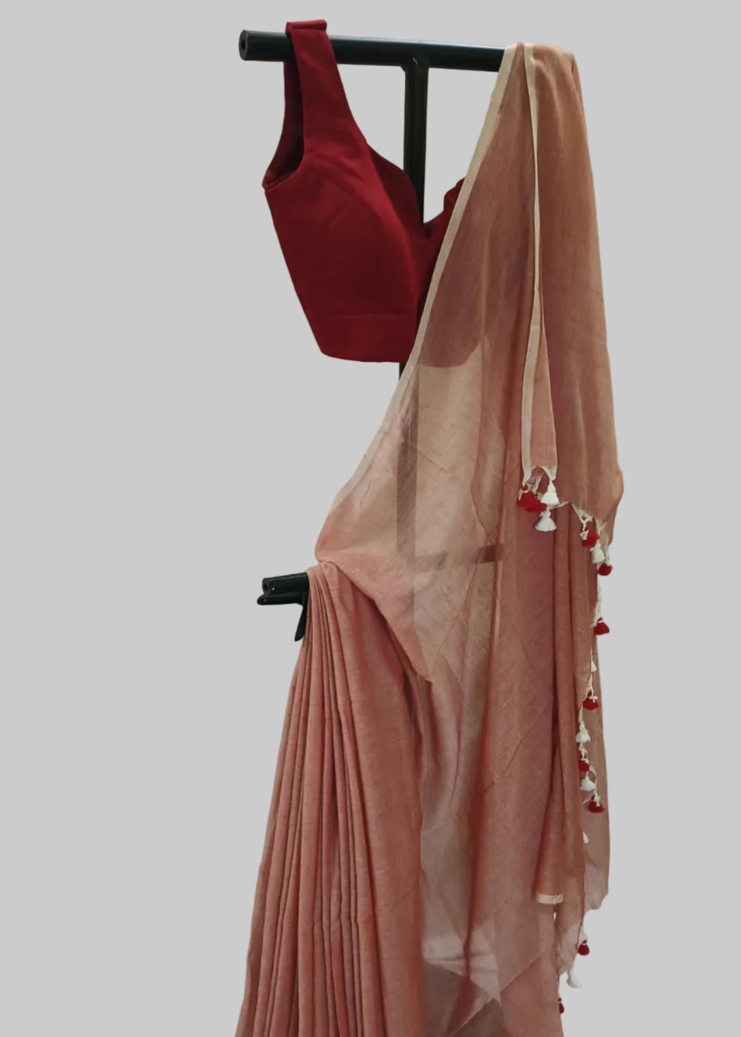 Abeer Blush Mist Mul Cotton Saree