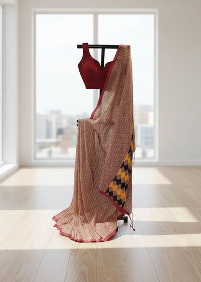 Arunika Kantha Cotton Saree