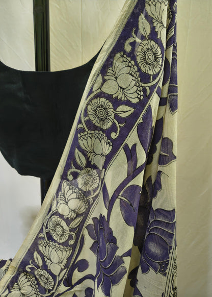 Mridula Kalamkari Cotton Saree