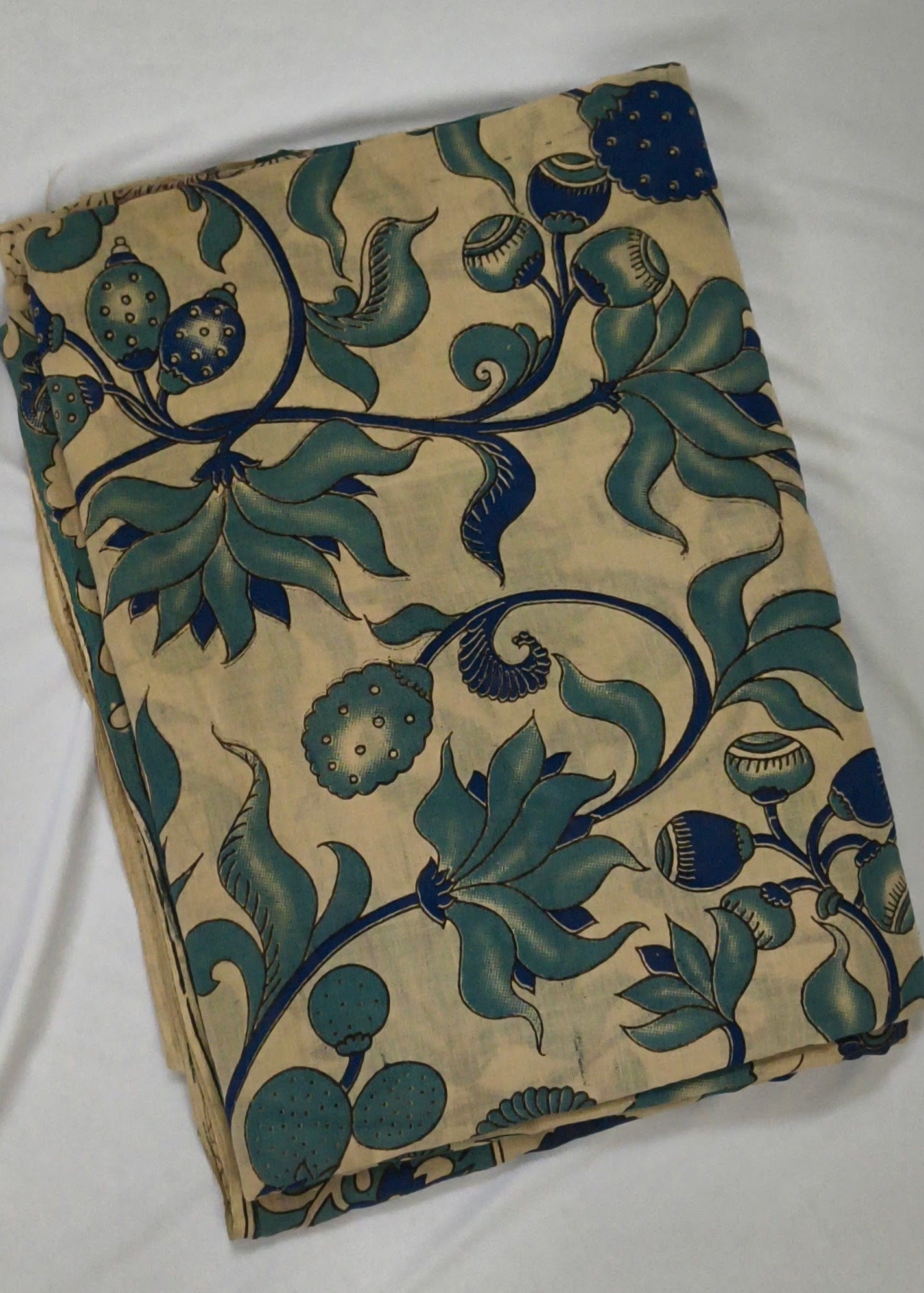 Taranga Kalamkari Cotton Saree