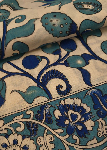 Taranga Kalamkari Cotton Saree