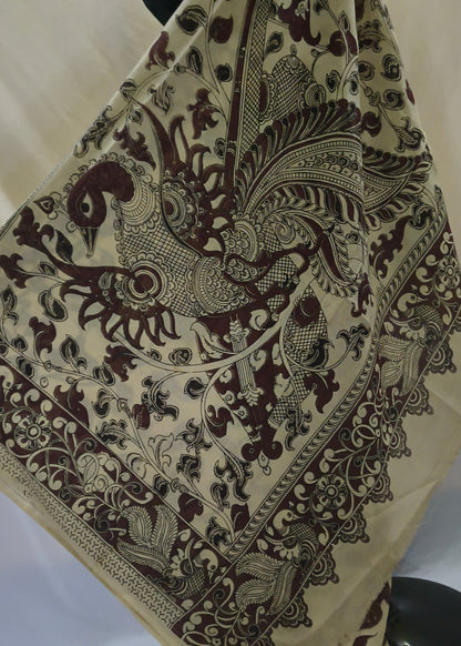 Mridulika Kalamkari Cotton Saree