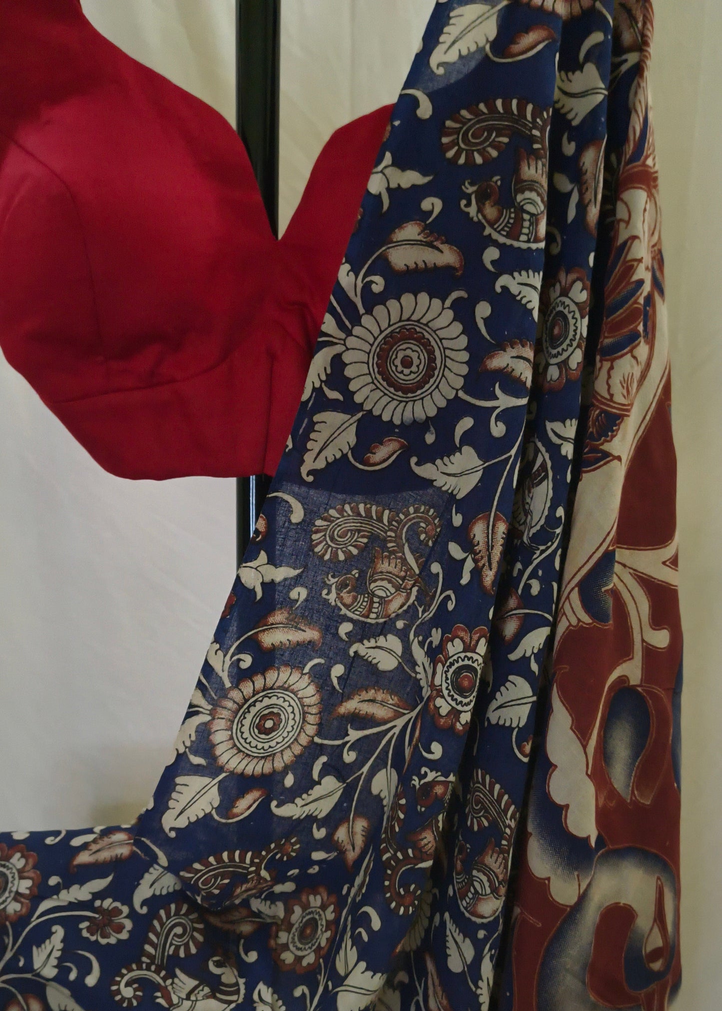 Indulekha Kalamkari Cotton Saree