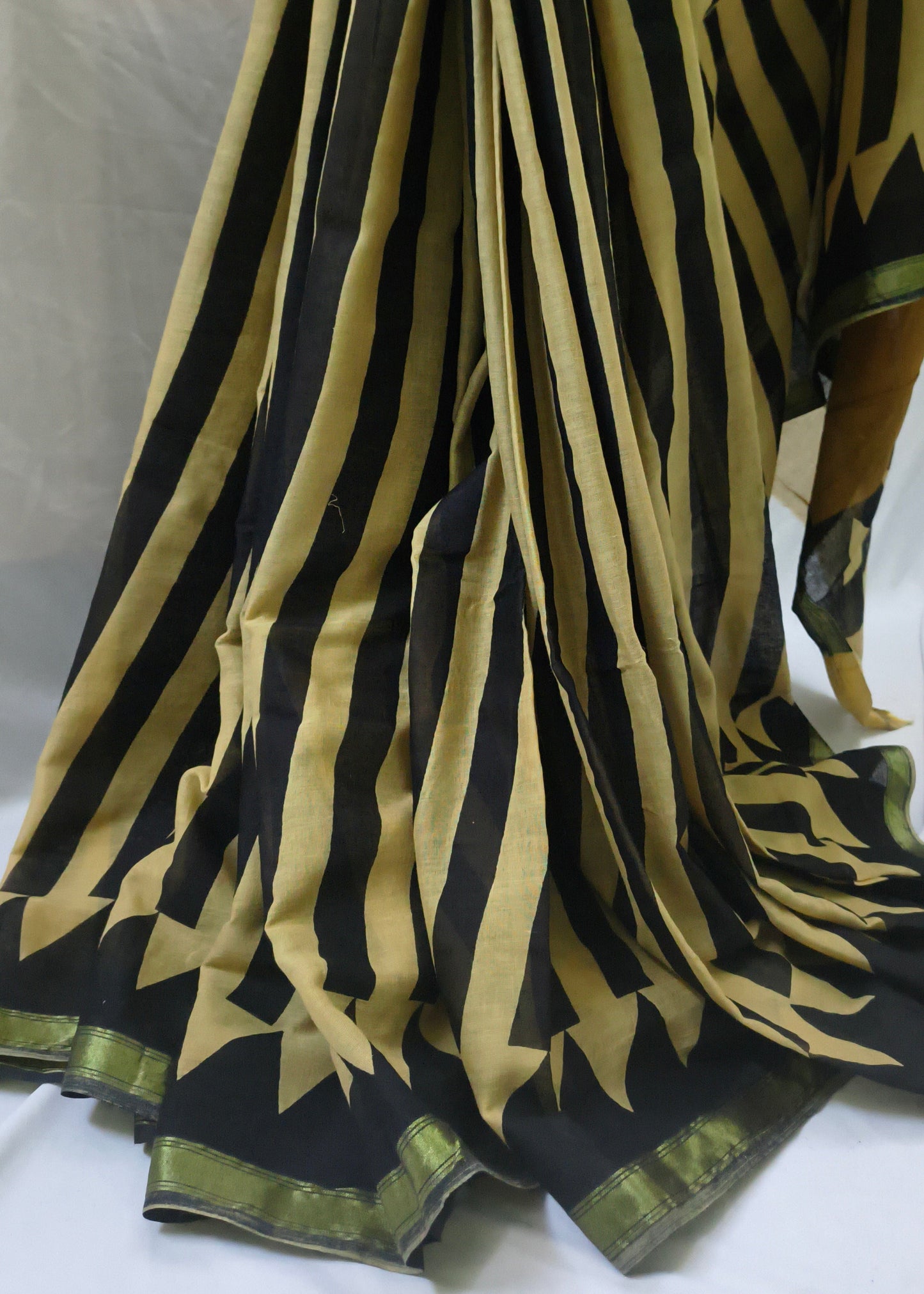 Vedika Ajrakh Cotton Saree