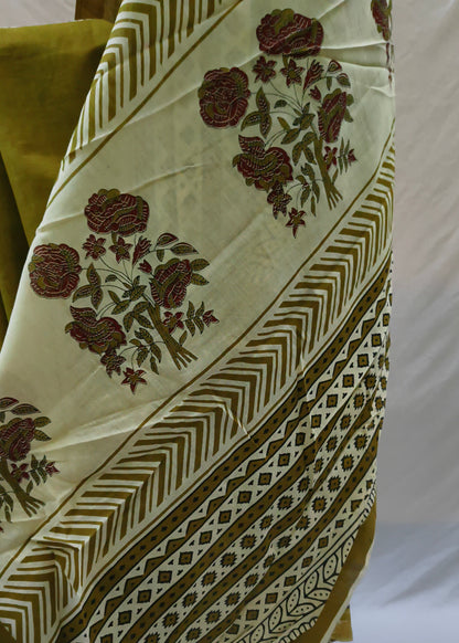 Haripriya Ajrakh Cotton Saree