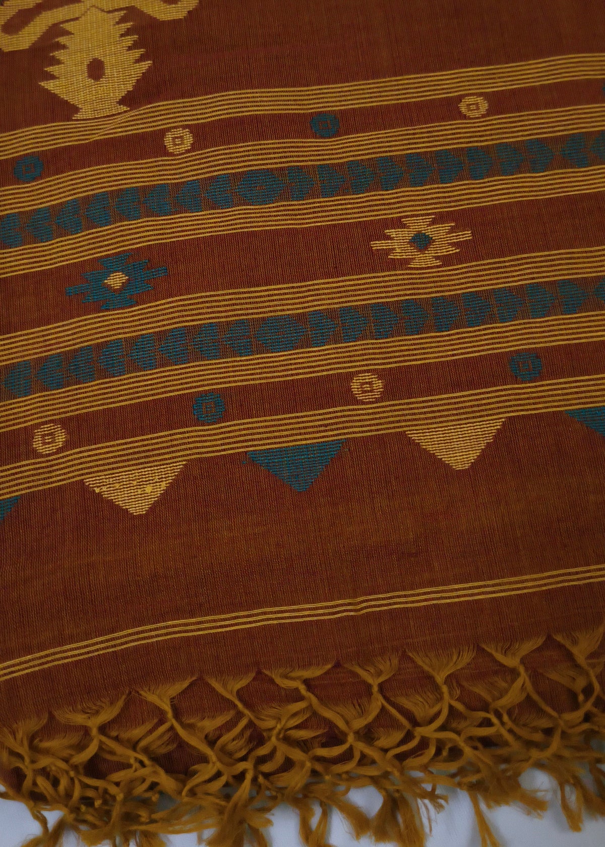 Amber Cotton Saree