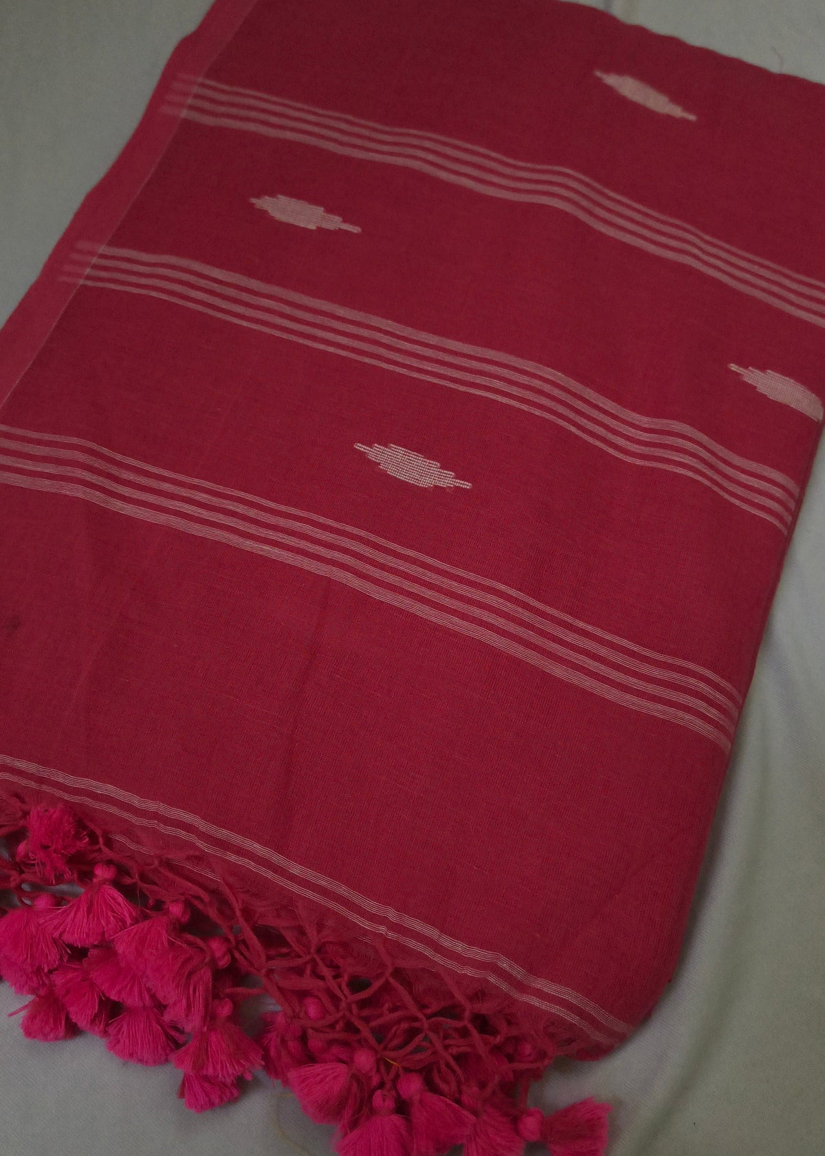 Gulabi Cotton Saree
