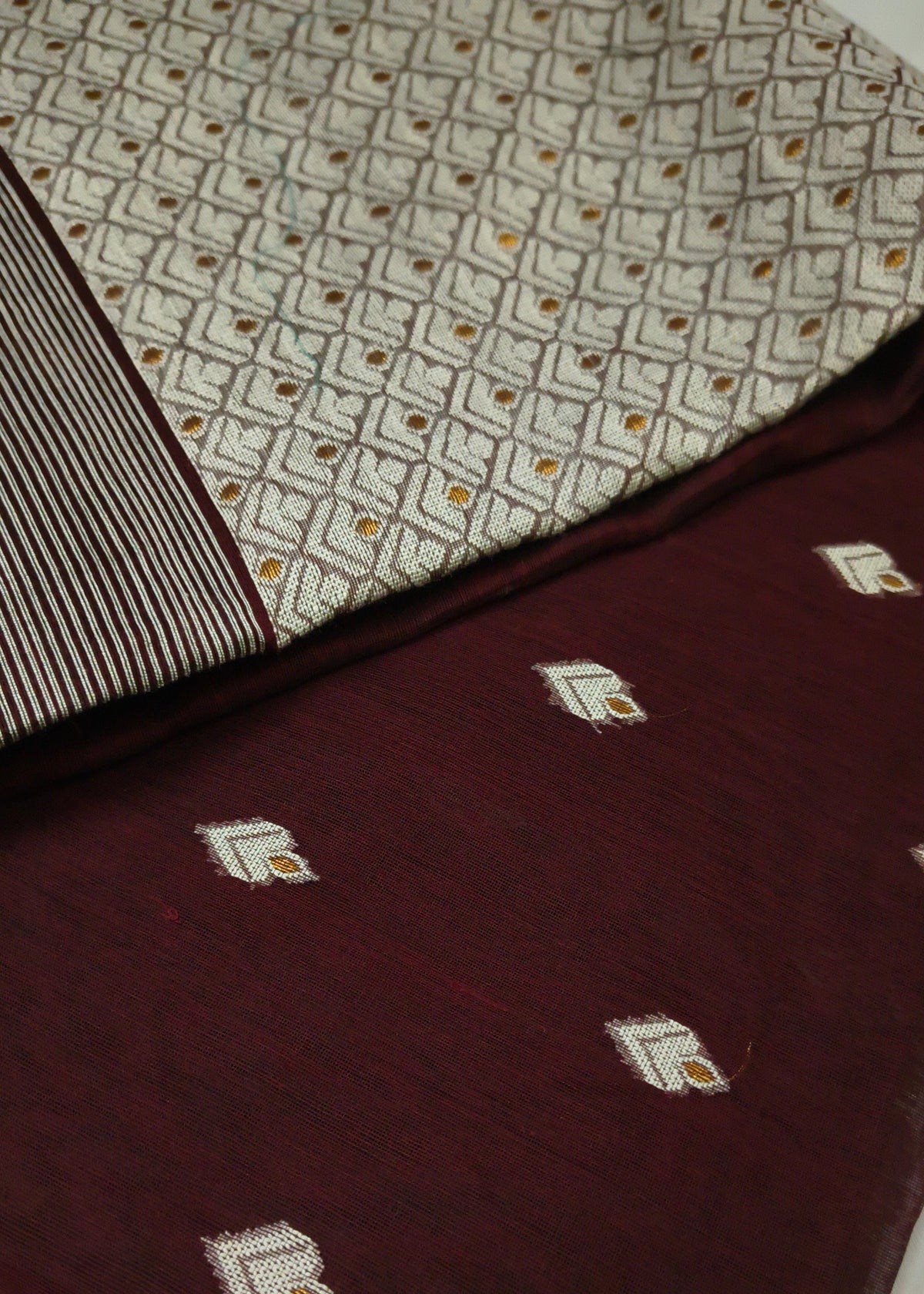 Mahogany Organza Saree