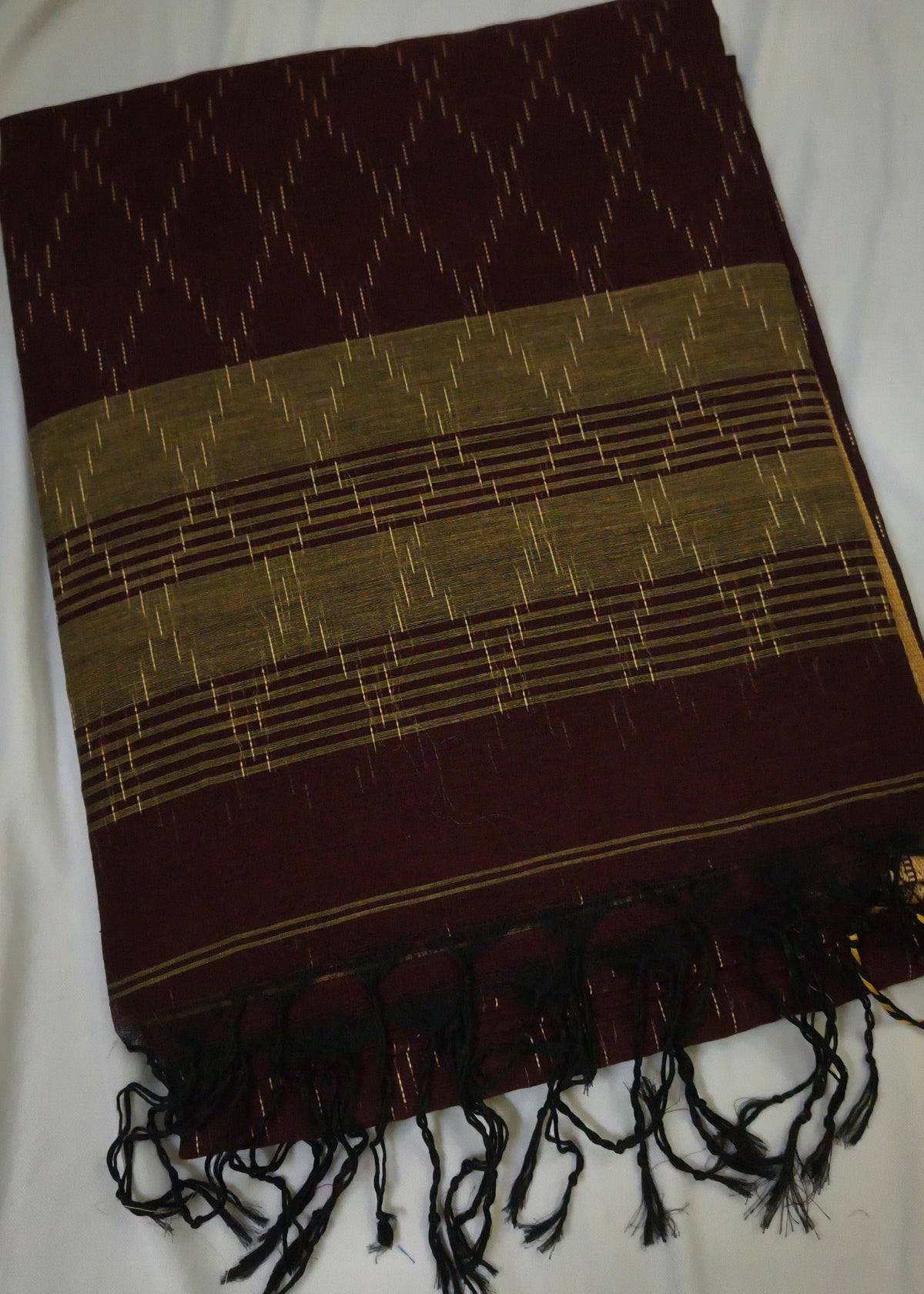 Mahira Maroon Cotton Saree