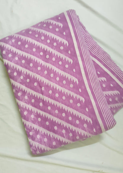 Lilavati Jamdani Cotton Saree