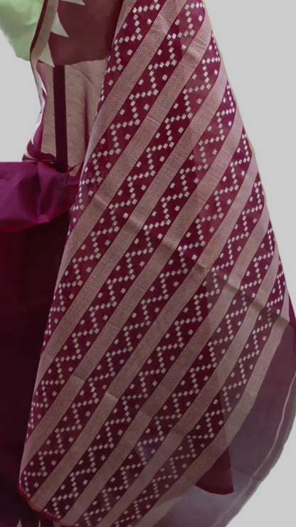 Ranjini Jamdani Cotton Saree
