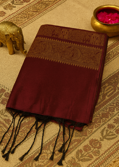 Kaavya Kansa Silk Cotton Saree
