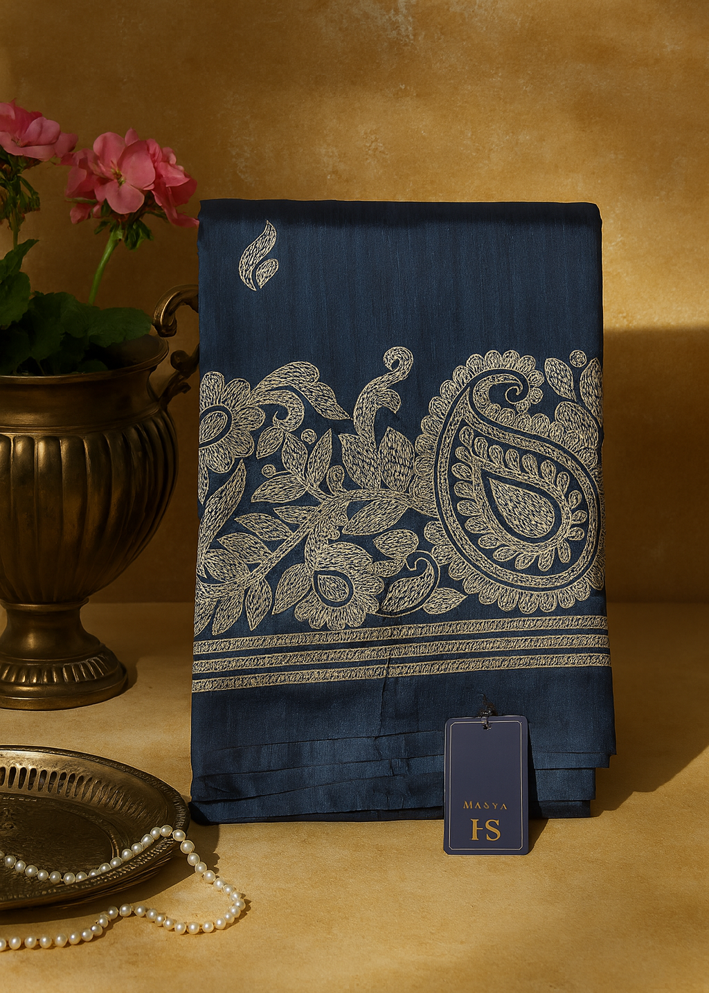 Neelvaari Pure Silk Cotton Saree