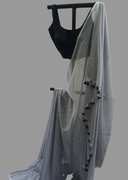 Neer Moonmist Mul Cotton Saree