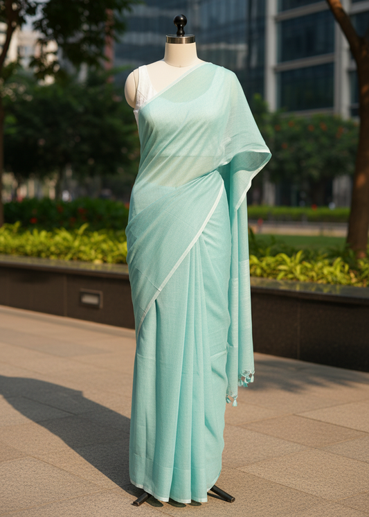 Aakaashpat Mul Cotton saree