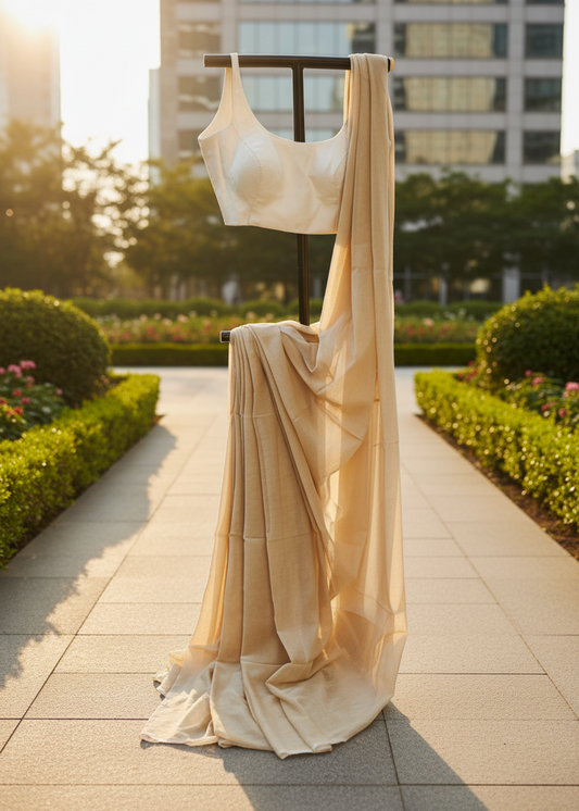 saree— Hanger, Sunlit