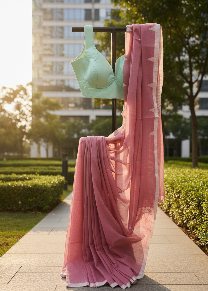 Gulabchaap Cotton — Hanger, Sunlit