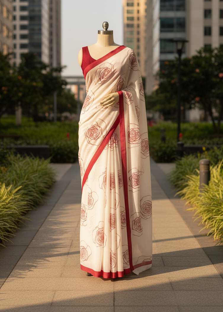 Gulnaar Cotton saree