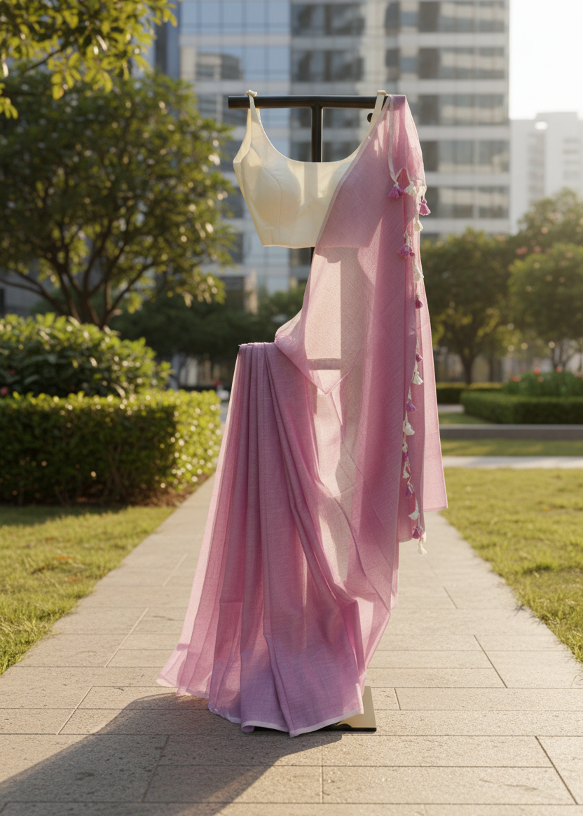 Komolini Mul Cotton saree